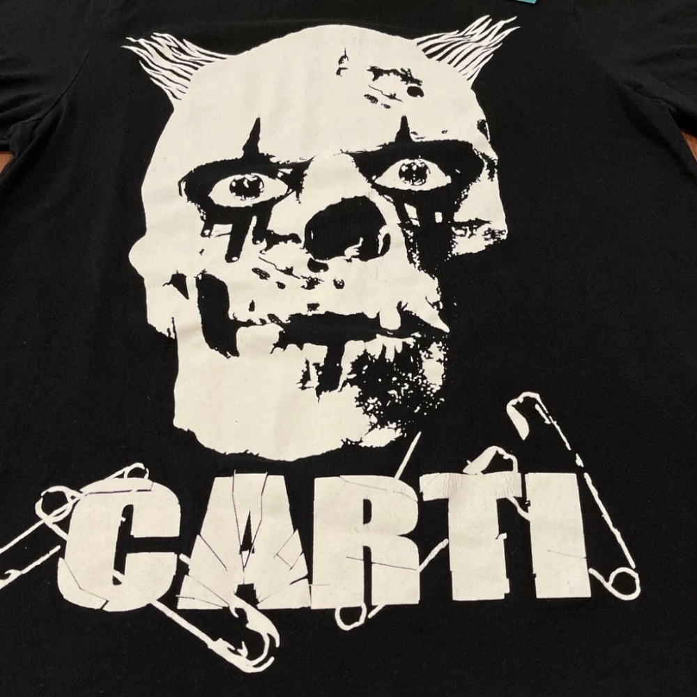 Skull Clown Joker Authentic Official  Merchandise Playboi Carti T-shirt XL